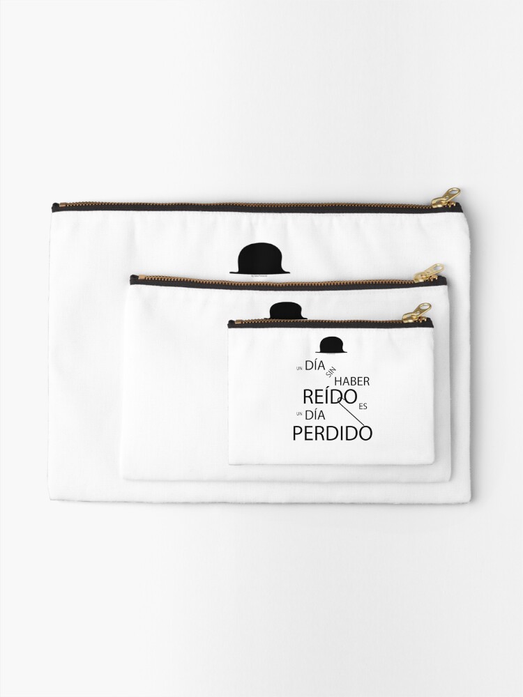 Vista alternativa de Bolsos de mano Un día sin haber reído es un día perdido, Charlot