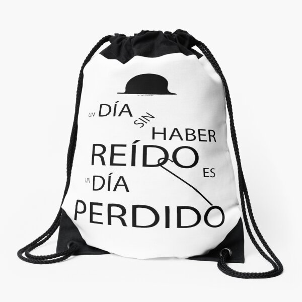 Un día sin haber reído es un día perdido, Charlot Mochila saco
