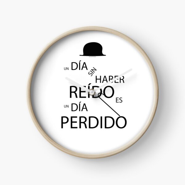 Un día sin haber reído es un día perdido, Charlot Reloj