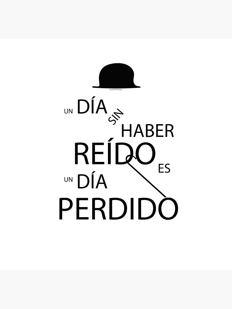 Un día sin haber reído es un día perdido, Charlot de SaraPanacea
