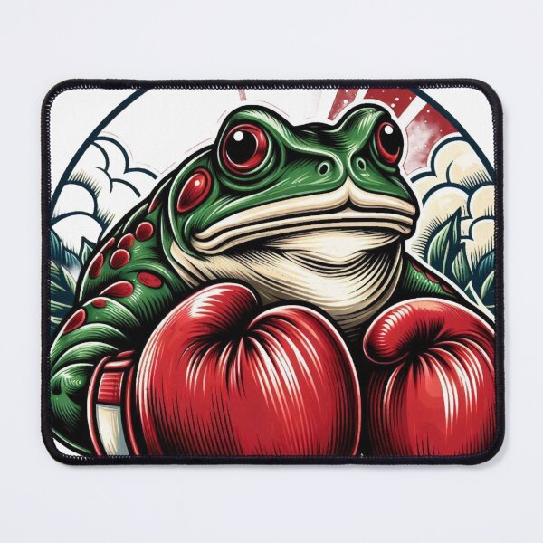 Item preview, Amphibian Athletics: Frog Boxing Gloves Sculptures designed and sold by Martial-Art-23.