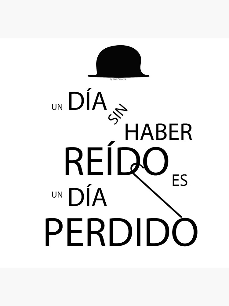 Un día sin haber reído es un día perdido, Charlot de SaraPanacea