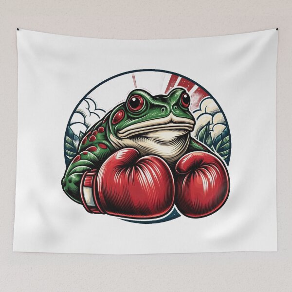 Item preview, Amphibian Athletics: Frog Boxing Gloves Sculptures designed and sold by Martial-Art-23.