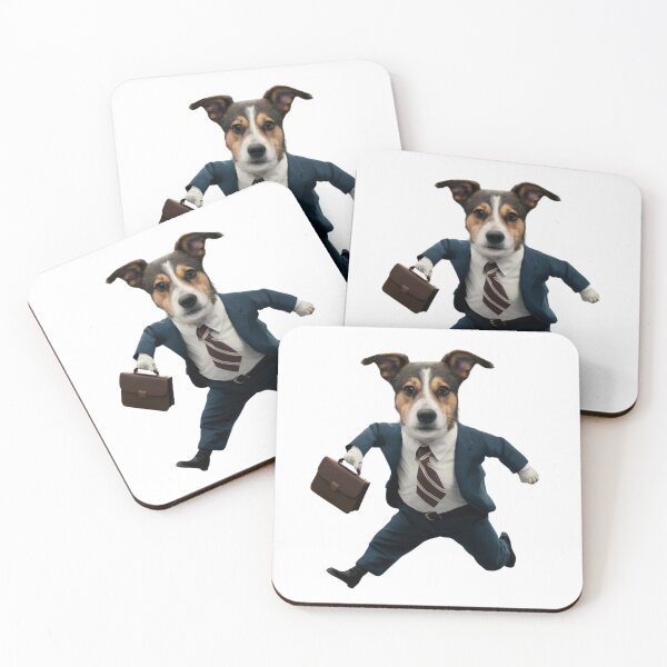 Item preview, Corporate Canine: The Hustling Hound designed and sold by vk09.