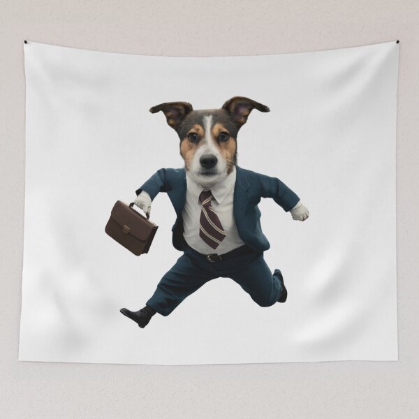 Item preview, Corporate Canine: The Hustling Hound designed and sold by vk09.
