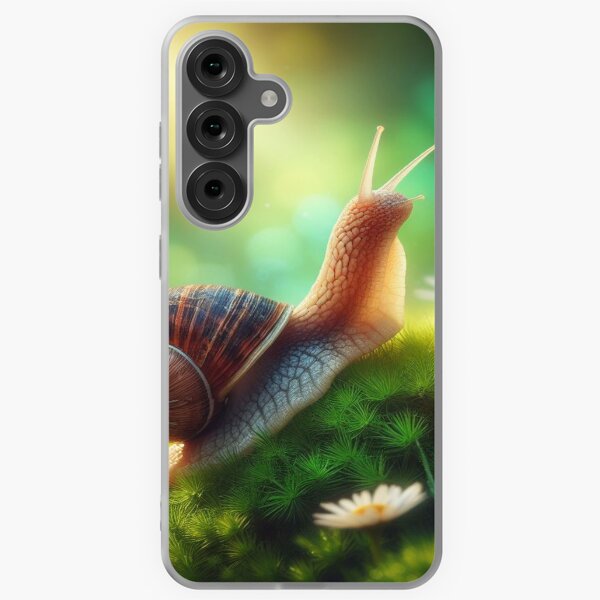 Schnecken-Expedition: Langsam aber sicher zum Gänseblümchen-Glück! Samsung Galaxy Flexible Hülle