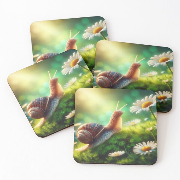 Item preview, Snail expedition: slowly but surely to daisy happiness! designed and sold by FotoworldEdel.