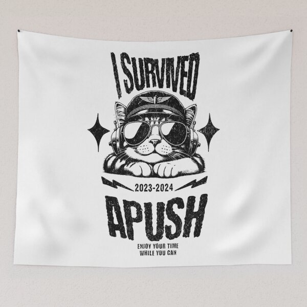 Item preview, I survived apush 2023-2024 students teachers funny designed and sold by BlueGoldArt.