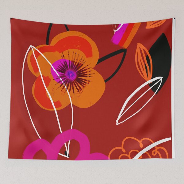Item preview, Warm Red Poppy Love designed and sold by chrissyink.