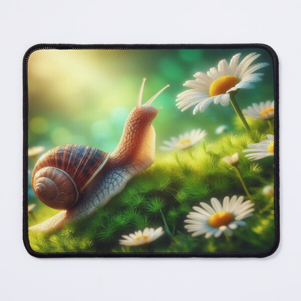 Item preview, Snail expedition: slowly but surely to daisy happiness! designed and sold by FotoworldEdel.