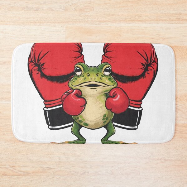 Item preview, Punchy Pals: Frog Boxing Gloves Plush Toys designed and sold by Martial-Art-23.