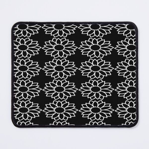 Item preview, White Flower With Black background. designed and sold by Rainbowland123.