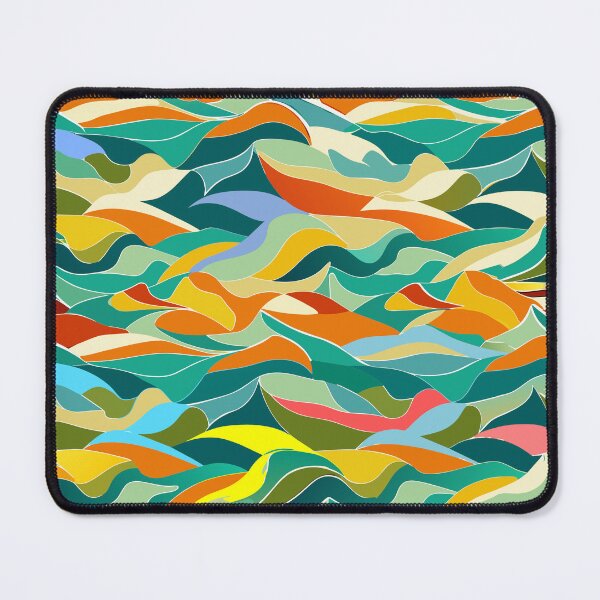 Item preview, Dance of Colors,illustration of colorful patterns designed and sold by AgarutanPrint.