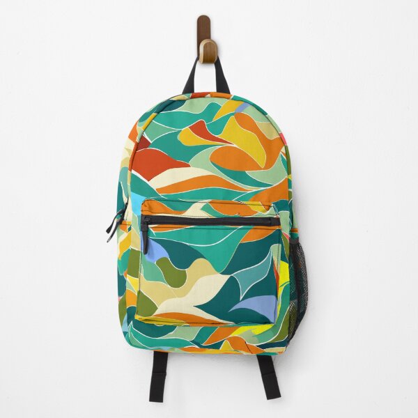 Item preview, Dance of Colors,illustration of colorful patterns designed and sold by AgarutanPrint.