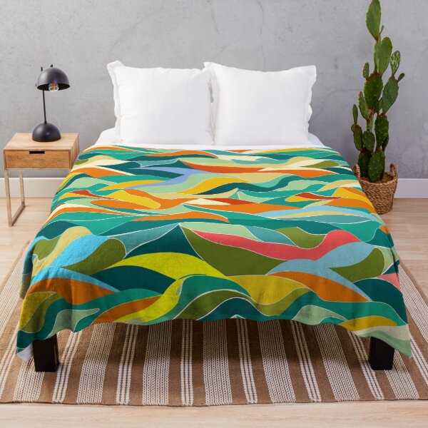 Item preview, Dance of Colors,illustration of colorful patterns designed and sold by AgarutanPrint.