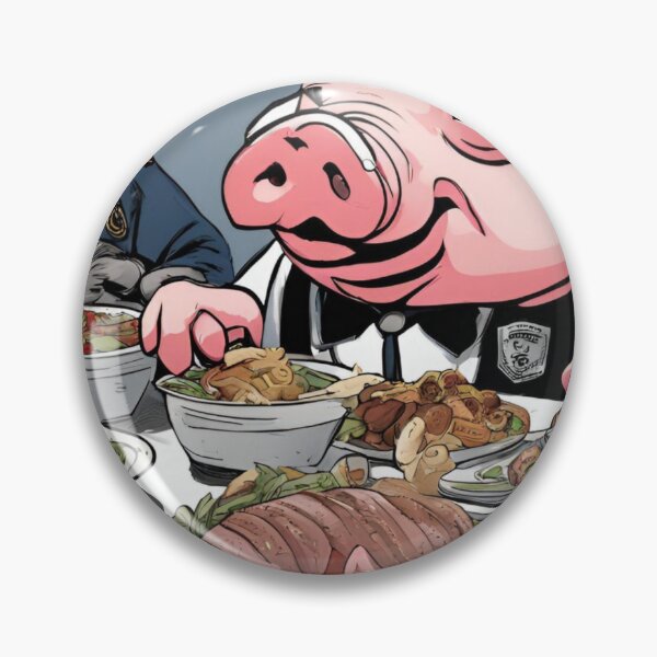 Artikelvorschau, Schweine und Essen entworfen und verkauft von Tyler Cressler.