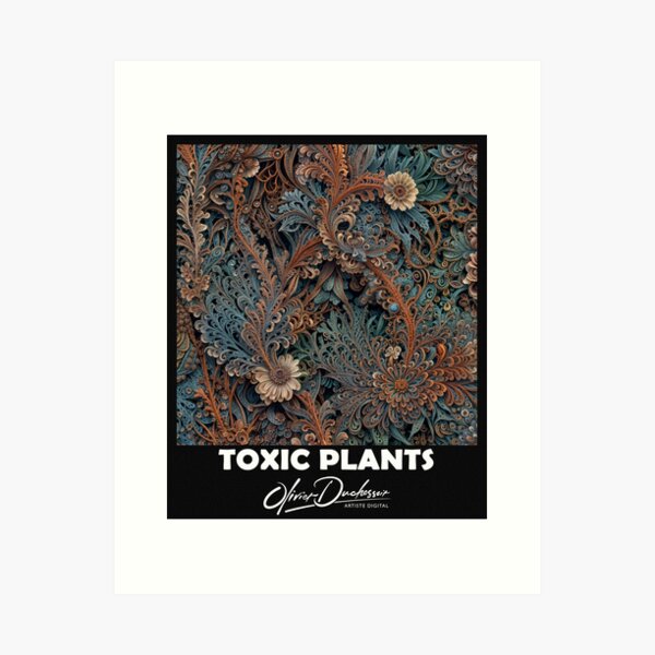 Aperçu de l'œuvre Toxic plant 67 créée et vendue par olivier duchossoir.