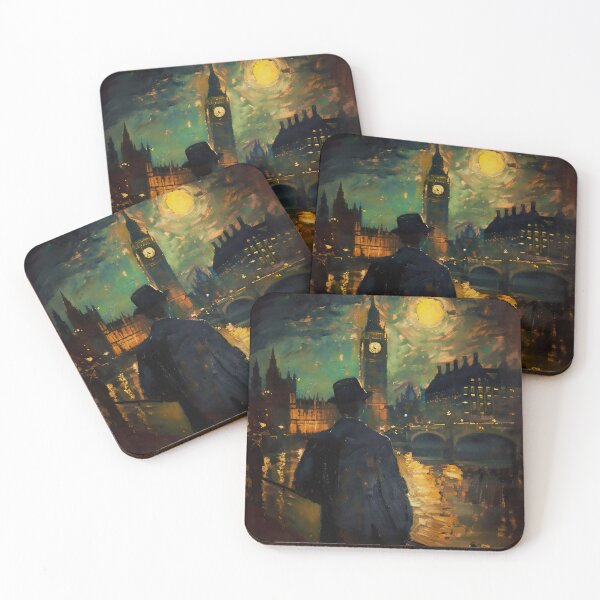 Item preview, Midnight Reverie, A Tale of 1888 London designed and sold by AM FineArtPrints.
