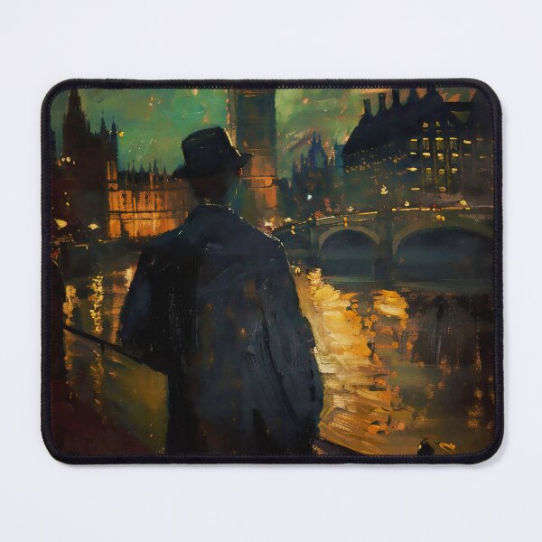 Item preview, Midnight Reverie, A Tale of 1888 London designed and sold by AM FineArtPrints.