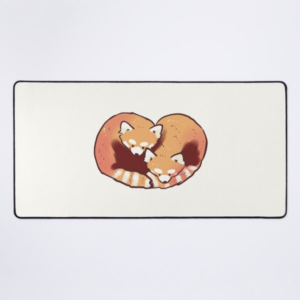 Item preview, Red panda heart designed and sold by Artofmayara.