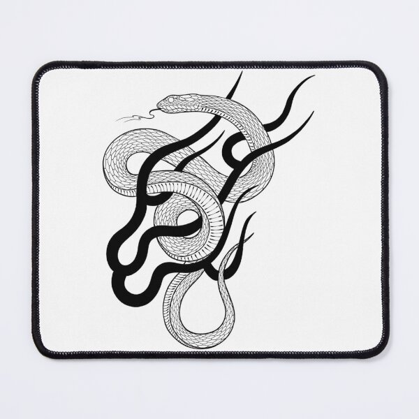Item preview, Black fire Snake  designed and sold by Bruno Caetano.