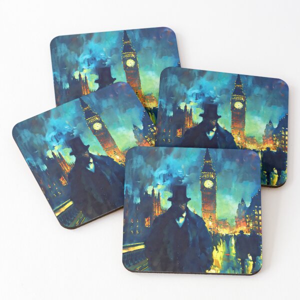 Item preview, Midnight Reverie, A Tale of 1888 London designed and sold by AM FineArtPrints.