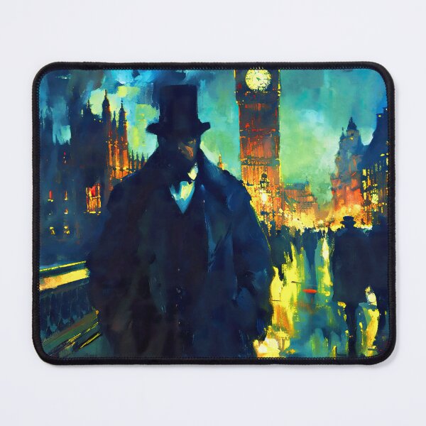 Item preview, Midnight Reverie, A Tale of 1888 London designed and sold by AM FineArtPrints.