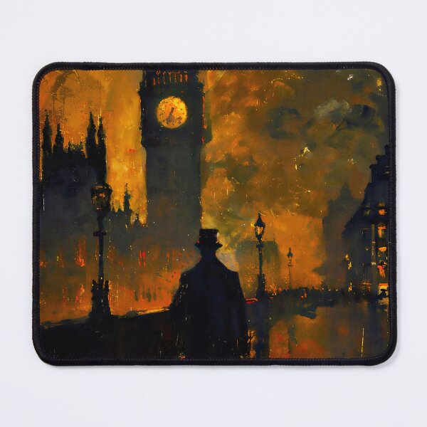 Item preview, Midnight Reverie, A Tale of 1888 London designed and sold by AM FineArtPrints.