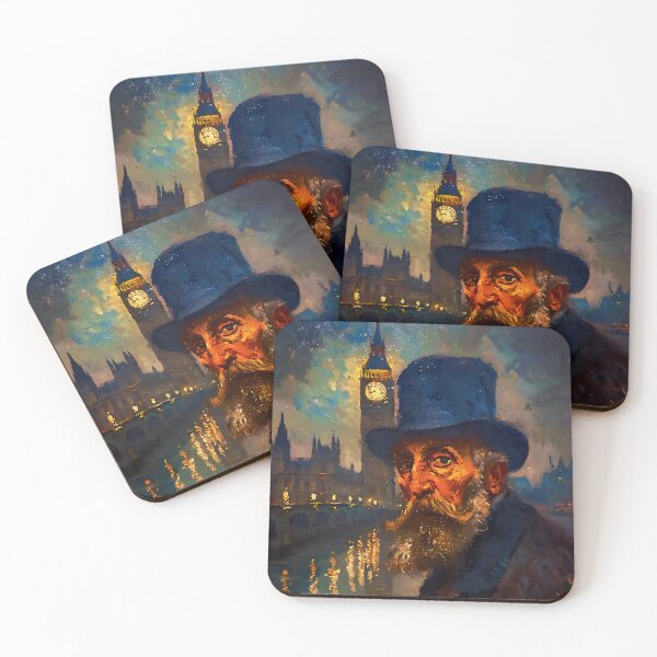 Item preview, Midnight Reverie, A Tale of 1888 London designed and sold by AM FineArtPrints.