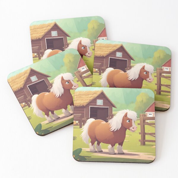 Item preview, Farm Yard Fat Pony at barn designed and sold by Fat Pony.