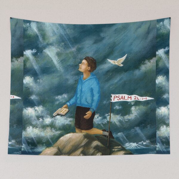 Item preview,  Who may ascend the hill of the Lord designed and sold by Pictures With A Message.