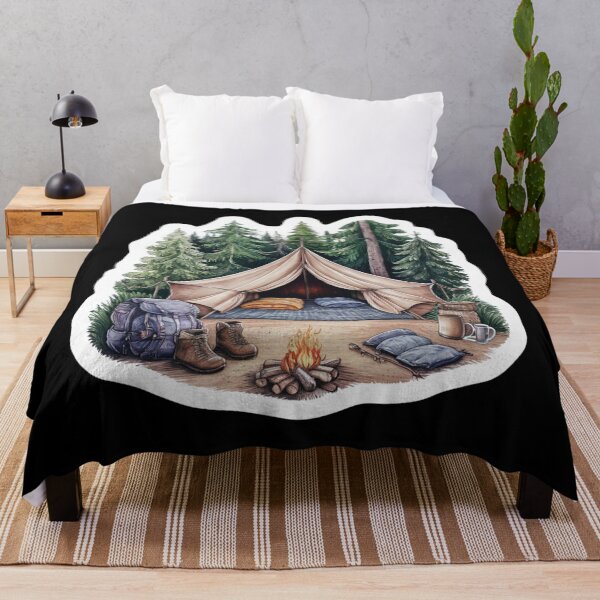 Item preview, Campfire Retreat: Forest Escape designed and sold by vk09.