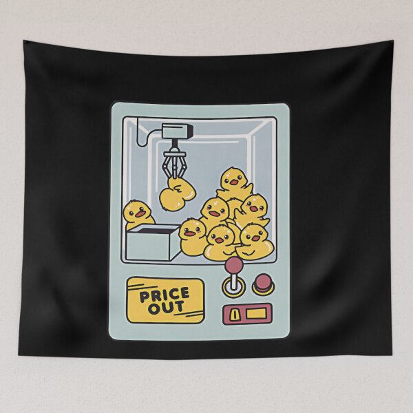 Item preview, Funny Rubber duck toy  machine prize game designed and sold by MotivaChic.