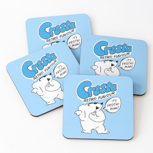 Item preview, Cresta Polar Bear 70s 80s Retro Soft Drink  designed and sold by Art-Speaks.