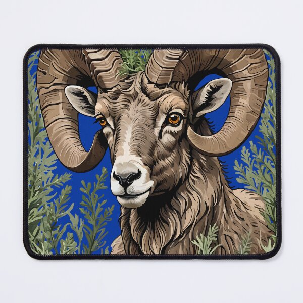 Item preview, Nevada Desert Bighorn Sheep And Sagebrush 1 designed and sold by taiche.