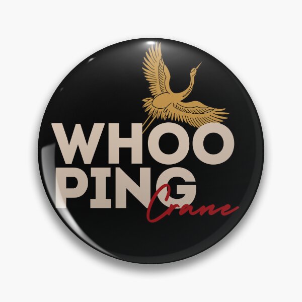 Item preview, Endangered Whooping Crane t shirt design designed and sold by NCNGDESIGN.