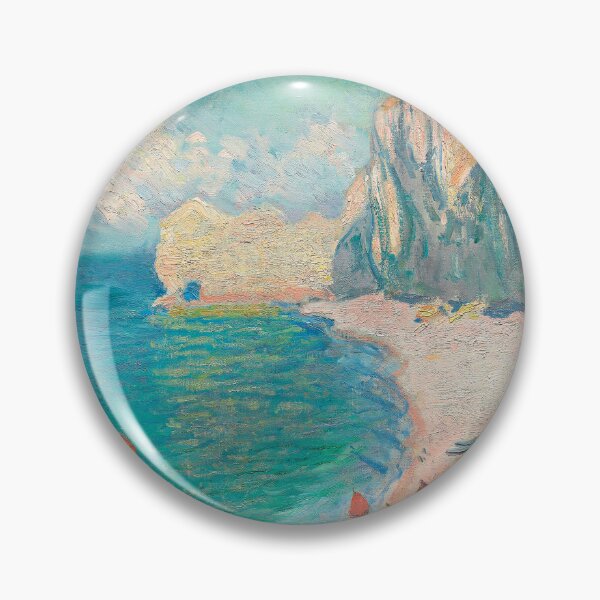 Item preview, Claud Monet, The Beach and the Falaise d'Amont designed and sold by Jaydee001.
