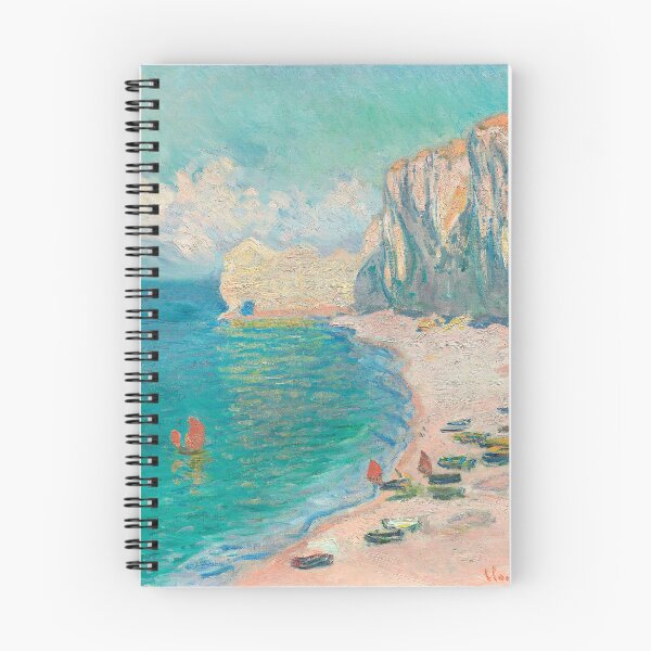 Item preview, Claud Monet, The Beach and the Falaise d'Amont designed and sold by Jaydee001.