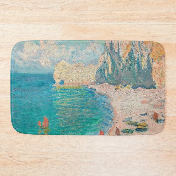 Item preview, Claud Monet, The Beach and the Falaise d'Amont designed and sold by Jaydee001.