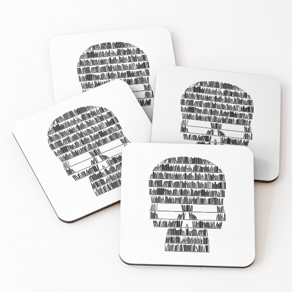 Item preview, Skull Books Mystery Horror Writer Reader Librarian Halloween designed and sold by GrandeDuc.