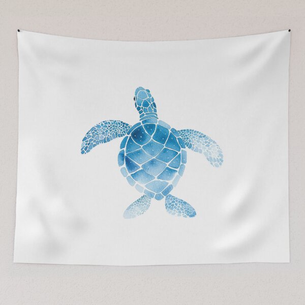 Item preview, Stunning Turtle Watercolor Design for Vibrant Coastal Decor designed and sold by WishMerge.