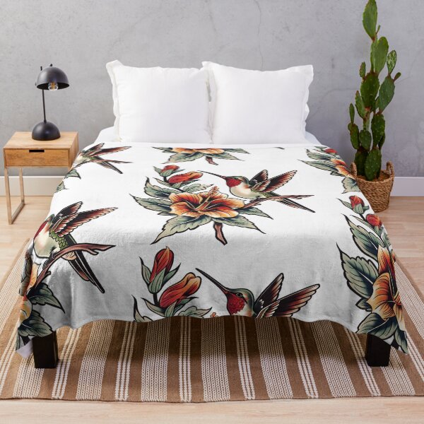 Item preview, Hummingbird & Flower designed and sold by ballhole.