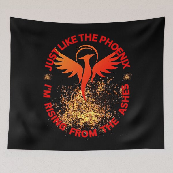 Item preview, MYTHICAL PHOENIX RISING FROM IT'S OWN ASHES  designed and sold by YourTrendyTees.