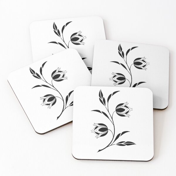 Item preview, Black flower design designed and sold by Bruno Caetano.