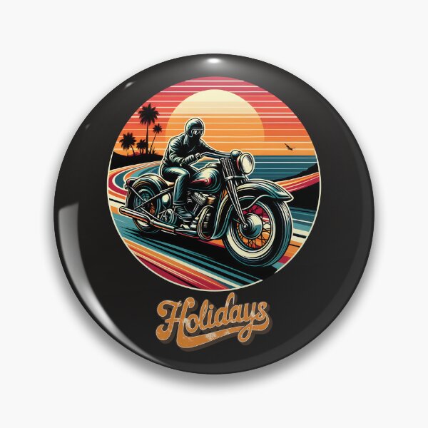 Item preview, Retro biker sunset designed and sold by LV-creator.