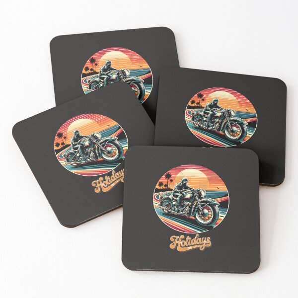 Item preview, Retro biker sunset designed and sold by LV-creator.