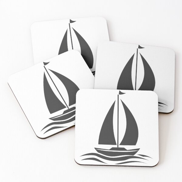 Item preview, Sailboat on Waves designed and sold by ImagineCorner.