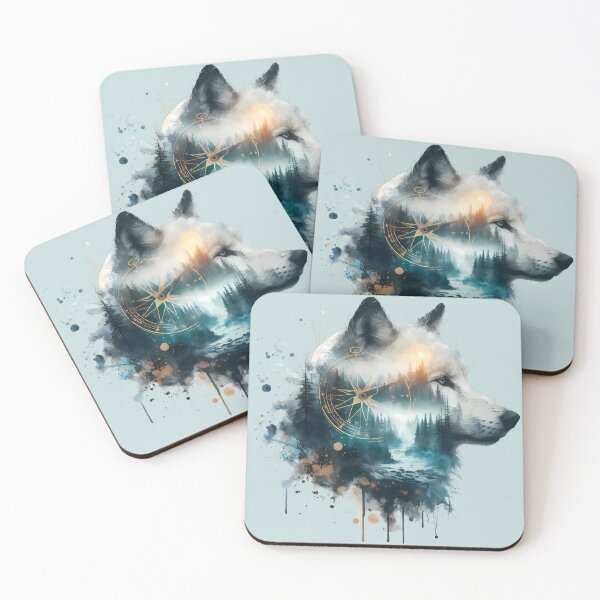 Item preview, White Wolf designed and sold by Vibranta Studio.