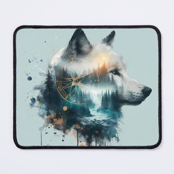 Item preview, White Wolf designed and sold by Vibranta Studio.
