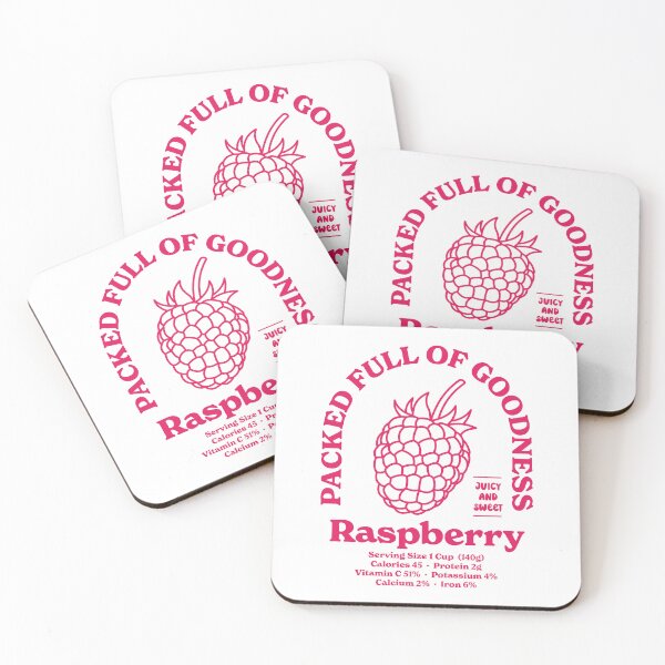Item preview, Raspberry, Fruit Nutritional Facts designed and sold by PaulSDesign.